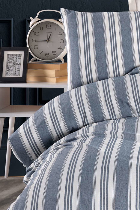 L'essentiel linge de maison Soft Line - Azul Marino L'essentiel linge de maison Soft Line - Azul Marino